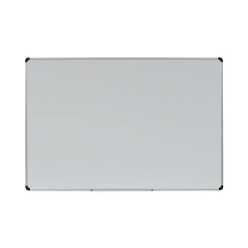 Universal UNV43735 Aluminum Frame 72 in. x 48 in. Magnetic Steel Dry Erase Board image number 0