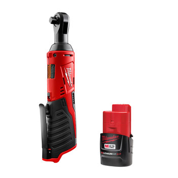 Milwaukee 2457 20 M12 12v Cordless Lithium Ion 3 8 In Ratchet Tool Only Cpo Outlets