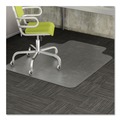 Office Jansan | Deflecto CM11112COM Economat 36 in. x 48 in. Occasional Use Lipped Chair Mat Roll For Low Pile Carpet - Clear image number 4