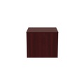 Office Jansan | Alera ALEVA513622MY Valencia Series 34 in. x 22.75 in. x 29.5 in. Legal/Letter-Size 2-Drawer Lateral File - Mahogany image number 3
