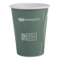 Cups and Lids | Eco-Products EP-BHC12-WAPK 12 oz. World Art Renewable and Compostable Hot Cups - Gray (50/Pack) image number 2
