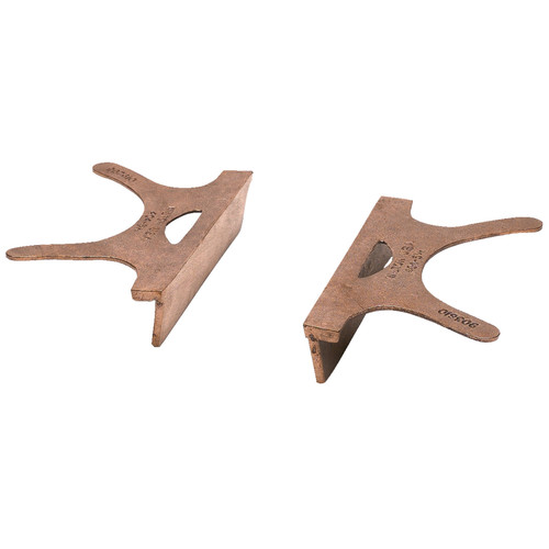 Lathe Accessories | Wilton 404-3 3 in. Copper Jaw Caps image number 0