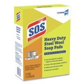 Cleaning Tools | S.O.S. 88320 2.4 in. x 3 in. Steel Wool Soap Pads (15 Pads/Box 12 Boxes/Carton) image number 3