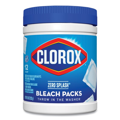Office Jansan | Clorox 31371 Zero Splash Bleach Packs -  Regular (6/Carton) image number 0