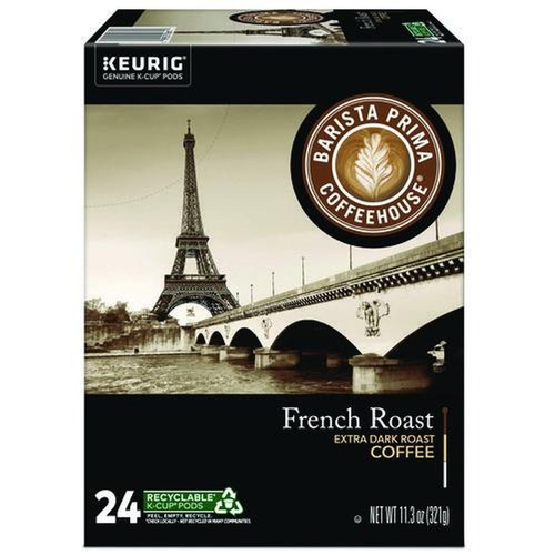 Bulk Savings Pricing 2 | Barista Prima Coffeehouse 5000330092 French Roast K-Cups Coffee Pack (24/Box) image number 0