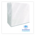 Cleaning & Janitorial Supplies | Boardwalk BWK1616NAPW 1-Ply 16 in. x 16 in. Dinner Napkins - White (250/Pack, 12 Packs/Carton) image number 4