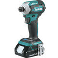 Impact Drivers | Makita XDT16R 18V LXT Lithium-Ion Compact Brushless Cordless Quick-Shift Mode 4-Speed Impact Driver Kit (2 Ah) image number 2