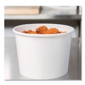 Bulk Savings Pricing 2 | Chinet 60164 64 oz. Paper Food Containers - White (250/Carton) image number 2
