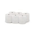 Cleaning & Janitorial Supplies | LoCor 46897 7 in. x 800 ft. 1-Ply Hard Wound Roll Towel - White (6/Carton) image number 3