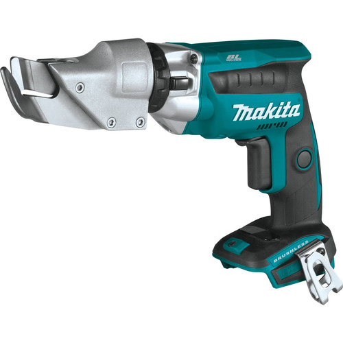 Metal Cutting Shears | Makita XSJ04Z 18V LXT Brushless Lithium-Ion 18 Gauge Cordless Offset Shear (Tool Only) image number 0