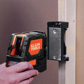 Laser Levels | Klein Tools 93LCLS Self-Leveling Cordless Cross-Line Laser with Plumb Spot image number 8