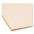 Office Jansan | Smead 13700 2 in. Expansion 1 Divider 4 Fasteners Four-Section Top Tab Classification Folders - Manila (10/Box) image number 3