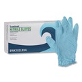 Disposable Gloves | Boardwalk 382LCTA 5 mil Disposable Examination Nitrile Gloves - Large, Blue (1000/Carton) image number 1