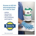 Cleaning Cloths | Clorox Healthcare 30827 12 in. x 11 in. Hydrogen Peroxide Cleaner Disinfectant Wipes - Unscented White (2/Carton) image number 6