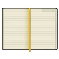  | TOPS 56874 Idea Collective 5.5 in. x 3.5 in. Hardcover Journal with Elastic Closure - Wide/Legal, Black Cover/Yellow Pad (90 Sheets/Book) image number 1