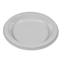 Bulk Savings Pricing 3 | Tablemate 6644WH 6 in. Diameter Plastic Dinnerware Plates - White (125/Pack) image number 3