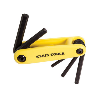 Klein Tools 70570 5-Key SAE Sizes Grip-It Hex Key Set