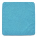 Office Jansan | Rubbermaid Commercial 1820583 16 in. x 16 in. Microfiber Cleaning Cloths - Blue (24/Pack) image number 0