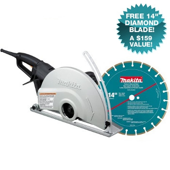 Makita 4114X 14 in. Angle Cutter with 