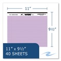 Notebooks & Pads | Roaring Spring 74535 WIDE 11 in. x 8.5 in. Sheets Landscape Format Writing Pad - Assorted Colors (12/Carton) image number 4