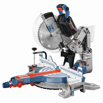 SAWS | Bosch GCM18V-12GDCN PROFACTOR 18V Cordless 12 In. Dual-Bevel Glide Miter Saw with BiTurbo Brushless Technology (Tool Only)