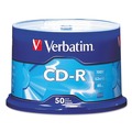 Office Electronics & Batteries | Verbatim 94691 700 MB/80 min 52x CD-R Recordable Disc - Silver (50/Pack) image number 0