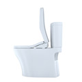 TOTO MW4463046CEMGA#01 WASHLETplus Aquia IV 2-Piece Elongated Dual Flush 1.28 & 0.8 GPF Toilet with Auto Flush S500e Bidet Seat (Cotton White) image number 6