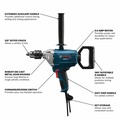 Drill Drivers | Factory Reconditioned Bosch GBM9-16-RT 9 Amp High-Speed Drill/Mixer image number 4