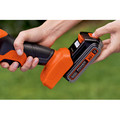 Hedge Trimmers | Black & Decker BCSS820C1 20V MAX Lithium-Ion 3/8 in. Cordless Shear Shrubber Kit (1.5 Ah) image number 6