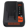 Chargers | Black & Decker BDCAC202B 12V - 20V MAX Lithium-Ion Battery Fast Charger image number 2