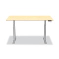  | Fellowes Mfg Co. 9649901 Levado 72 in. x 30 in. Laminated Table Top - Maple image number 2