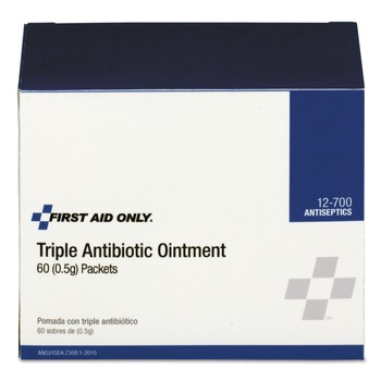 First Aid Only 0.5 grams Packet Triple Antibiotic Ointment (1/Box)