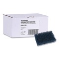 Cleaning Cloths | Boardwalk 88BWK HD 3.5 in. x 5 in. Extra Heavy-Duty Scour Pad - Dark Blue (20/Carton) image number 0