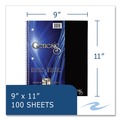 Notebooks & Pads | Roaring Spring 13112 11 in. x 9 in. 100-Sheets 1-Subject Medium/College Rule Genesis Notebook - Randomly Assorted Cover Colors (12/Carton) image number 6