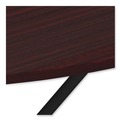  | Alera ALEFT7260DMY 59 in. Diameter x 29.13 in. Height Round Wood Folding Table - Mahogany image number 3