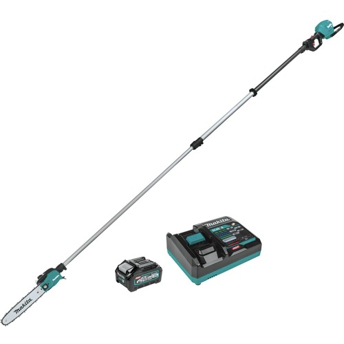 Pole Saws | Factory Reconditioned Makita GAU02M1-R 40V max XGT Brushless Lithium-Ion 10 in. x 13 ft. Cordless Telescoping Pole Saw Kit (4 Ah) image number 0