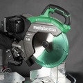 Miter Saws | Metabo HPT C3612DRAQ4M 36V MultiVolt Sliding Dual Bevel Lithium-Ion 12 in. Cordless Miter Saw with Torque Boost Technology (Tool Only) image number 12