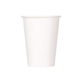 Karat 12 oz. Double Poly Paper Cold Cups - White (1000/Carton)
