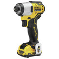 Impact Drivers | Factory Reconditioned Dewalt DCF801F2R XTREME 12V MAX Brushless Lithium-Ion 1/4 in. Cordless Impact Driver Kit (2 Ah) image number 1