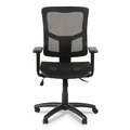 Office Chairs | Alera ALEELT4218S Elusion II Series 275 lbs. Capacity Suspension Mesh Mid-Back Synchro Seat Slide Chair - Black image number 0