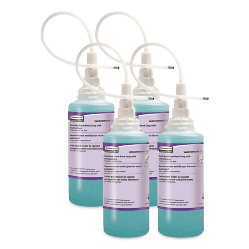 Hand Soaps | Rubbermaid Commercial FG750517 800 ml Enriched Moisturizing Hand Soap Refill - Citrus Scent (4/Carton) image number 0