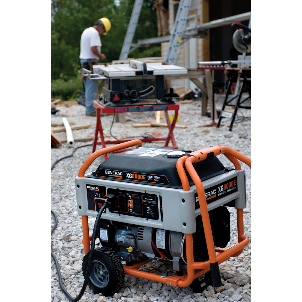 Generac XG8000E XG Series 8,000 Watt ElectricManual Start Portable