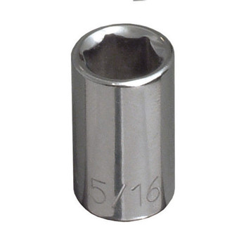 SOCKETS | Klein Tools 65604 5/16 in. Standard 6-Point Socket 1/4 in. Drive