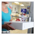 Food Trays, Containers, and Lids | SCT 1553 9 in. x 9 in. x 2.5 in. Paper Standard Bakery Boxes - White (250/Carton) image number 3