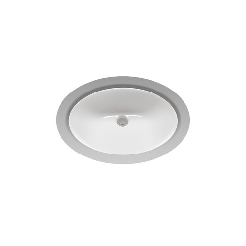 Bathroom Sink Faucets | TOTO LT579G#01 Rendezvous Undermount Vitreous China 19.25 in. x 16.25 in. Round Bathroom Sink (Cotton White) image number 0