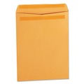 Office Jansan | Universal UNV35291 9.5 in. x 12.5 in. #12-1/2 Square Flap Self-Stick Open-End Catalog Envelopes - Brown Kraft (250/Box) image number 0