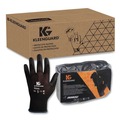 Office Jansan | Ansell KCC 13838 EN388: 3131X 15 in. Long G40 Polyurethane Coated Gloves - Medium, Black (12 Pairs/Pack) image number 0