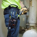 Tool Belts | Klein Tools 5240 Tradesman Pro 10.25 in. x 5.5 in. x 10.25 in. 9-Pocket Tool Pouch image number 7