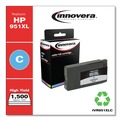  | Innovera IVR951XLC 1500 Page-Yield Remanufactured High-Yield Ink Replacement for 951XL (CN046AN) - Cyan image number 1