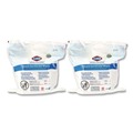 Office Jansan | Clorox Healthcare 30359 12 in. x 12 in. 1-Ply Bleach Germicidal Wipes - Unscented, White (110/Refill, 2 Refills/Carton) image number 0